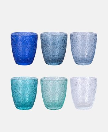 Glasses set, 6 pcs. granada