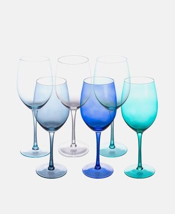 Wine glasses, set of 6