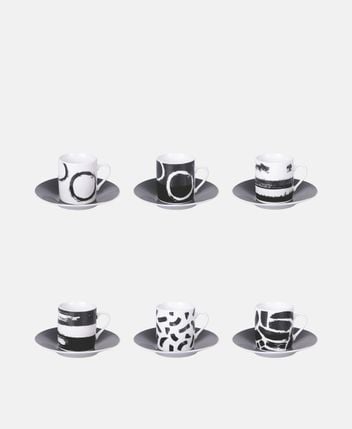 Tea set the black mood