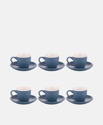 Cup and saucer set 8 pcs Forma