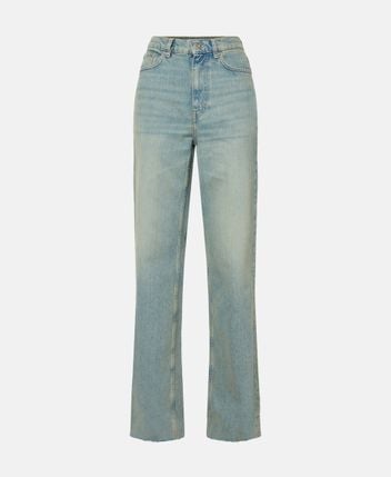 Straight leg jeans