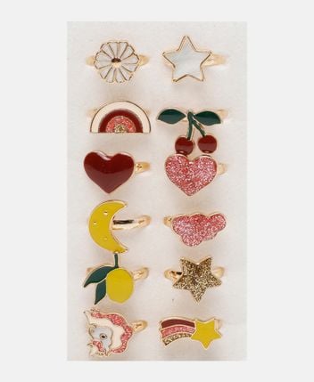 Rings, set of 12