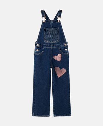 Denim dungarees