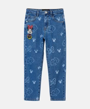Straight leg jeans