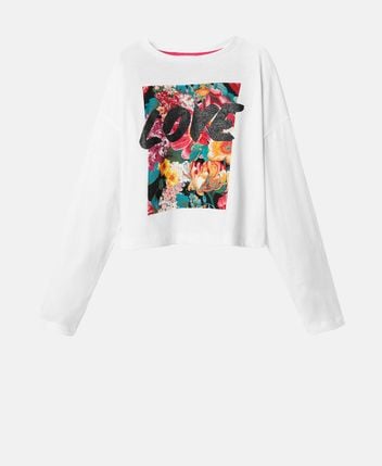Long-sleeved top