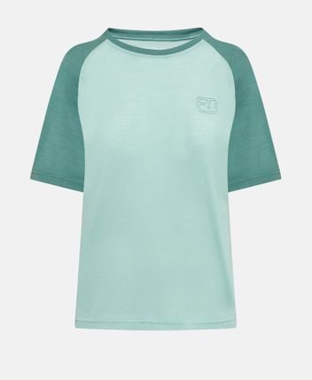 Wool-blend functional shirt