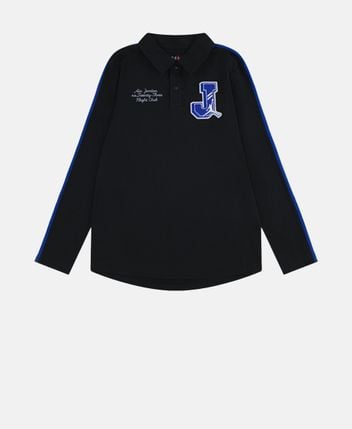 Long-sleeved polo shirt