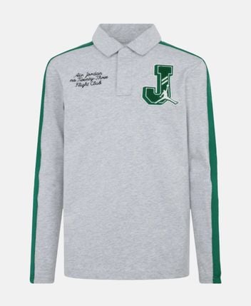 Long-sleeved polo shirt