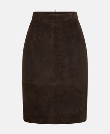 Leather skirt