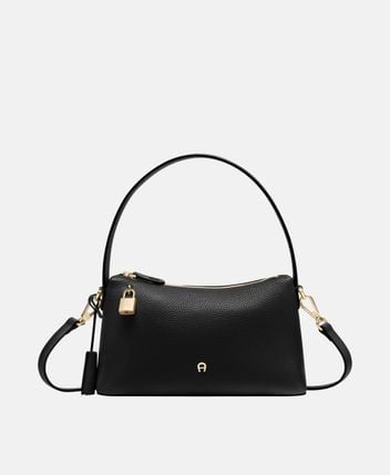Leather handbag Delia