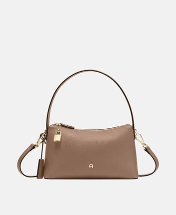 Leather shoulder bag Delia