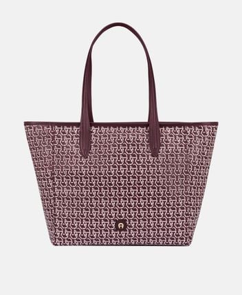 Leather shopper Portami
