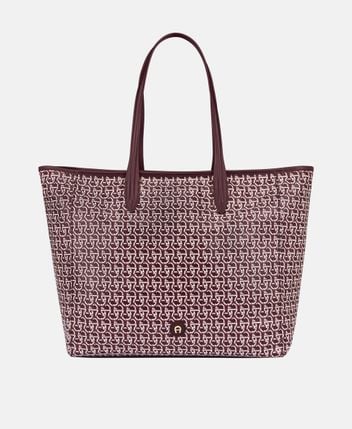 Leather shopper Portami