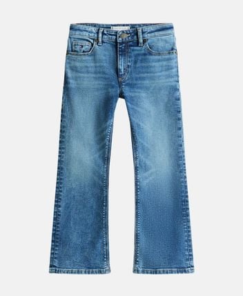Straight-leg jeans