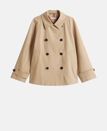 Short trench coat
