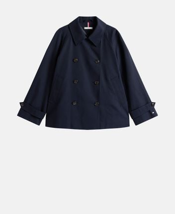 Short trench coat