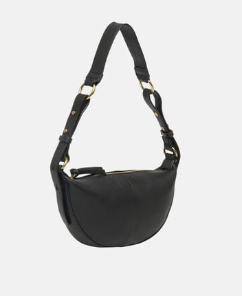 Leather shoulder bag