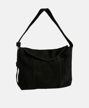 Leather shoulder bag