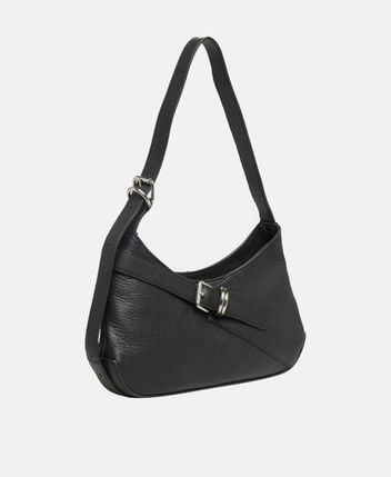 Leather shoulder bag