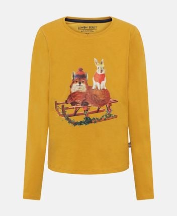 Long-sleeved top