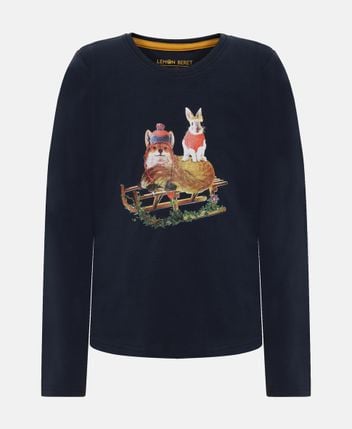Long-sleeved top