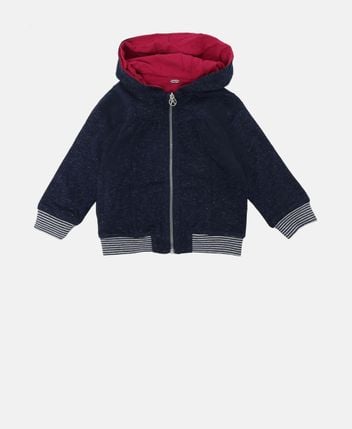 Hooded sweat jacket
