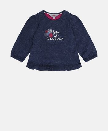 Long-sleeved top