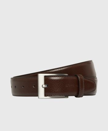 Leather belt
