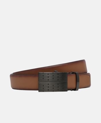 Leather belt