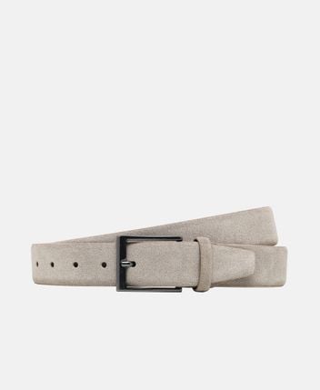 Leather belt