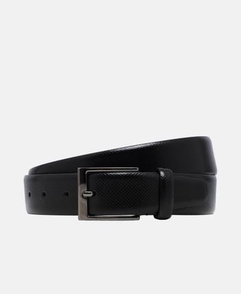 Leather belt