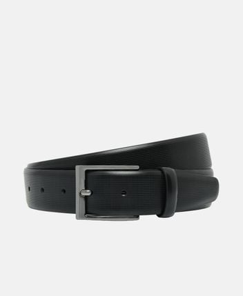 Leather belt