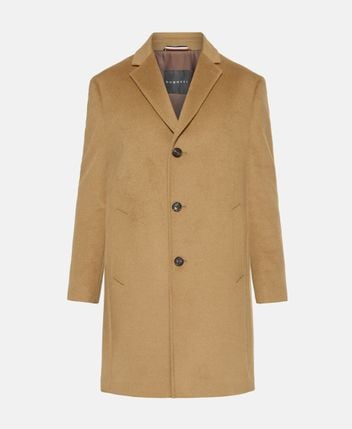 Wool-blend coat