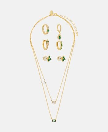 Necklace and earrings set