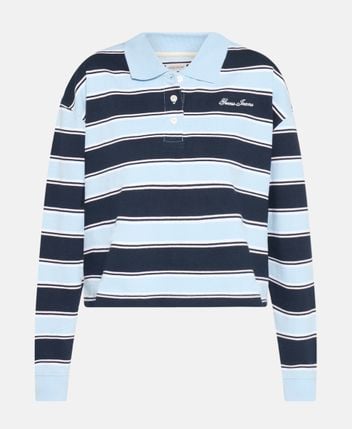 Long-sleeved polo shirt