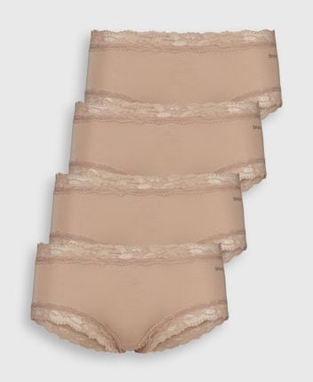 Panties, pack of 4