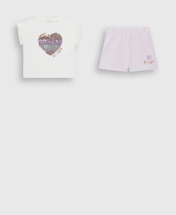 T-shirt and shorts set