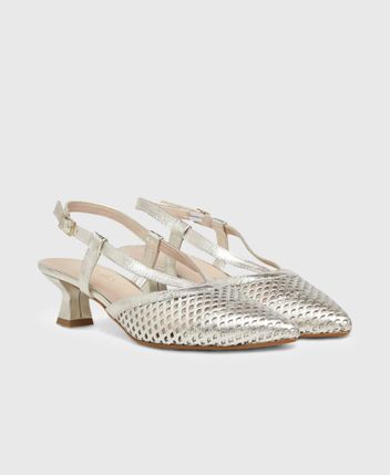 Slingback pumps