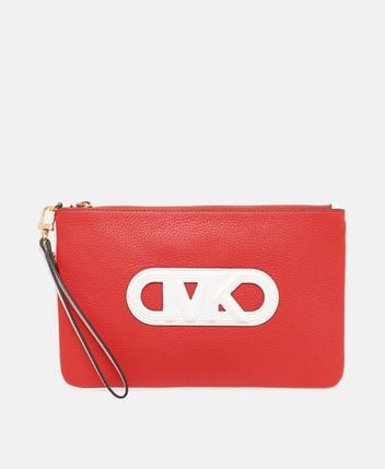 Leather clutch