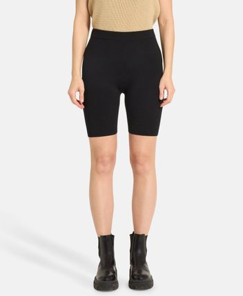 Wool-blend shorts