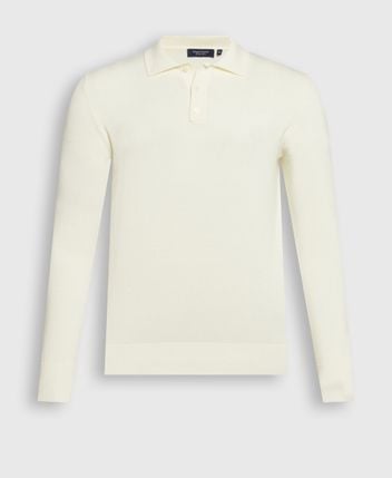 Knitted polo shirt