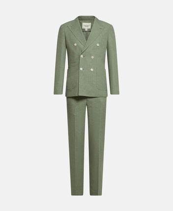 Linen-blend suit Ramsey