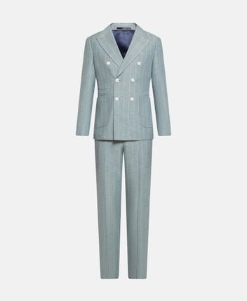 Linen-blend suit Alf