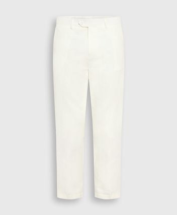 Linen-blend chino