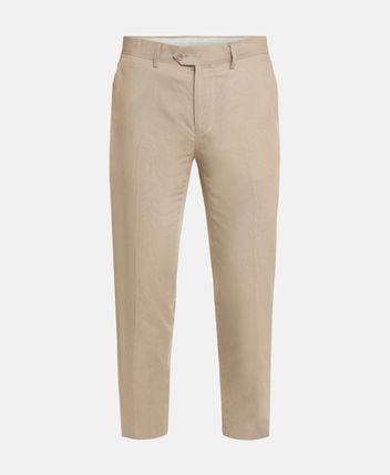 Linen-blend chino