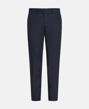 Linen-blend chino