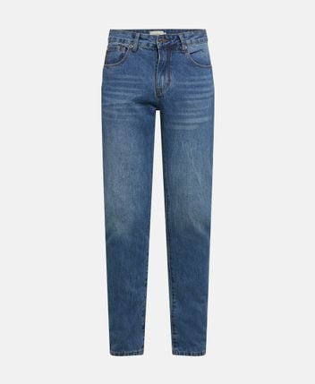 Straight-leg jeans