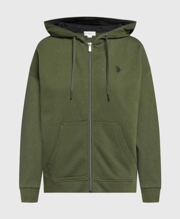 Hooded sweat jacket