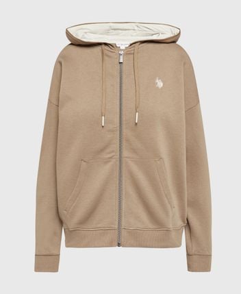 Hooded sweat jacket