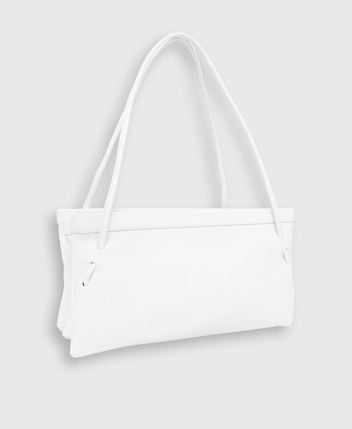 Leather shoulder bag